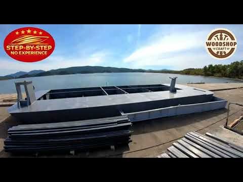 Build a DIY Work Barge in Your Backyard - Your Ultimate Step by Step Boat Plans