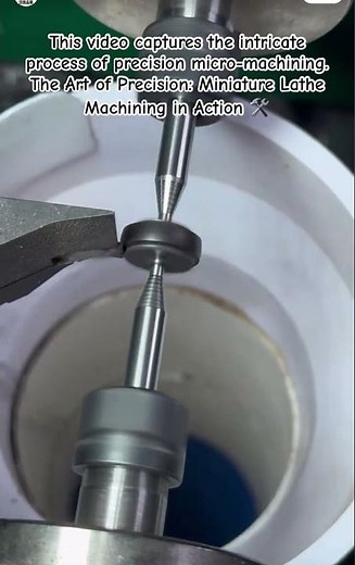 Incredible Detail: How Micro-Components are Precision Shaped #PrecisionMachining #Metalworking