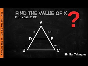 Solving for X: Cracking the Code of Similar Triangles
