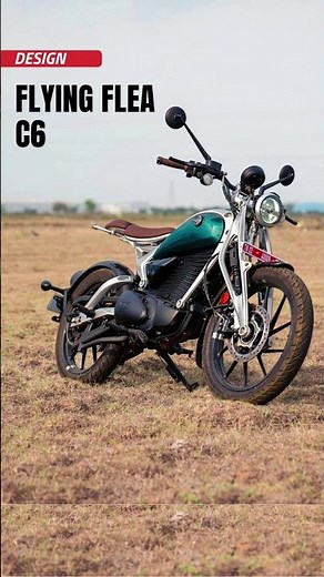 Check out the design of Royal Enfield's first electric motorcycle the Flying Flea C6 | Bike India