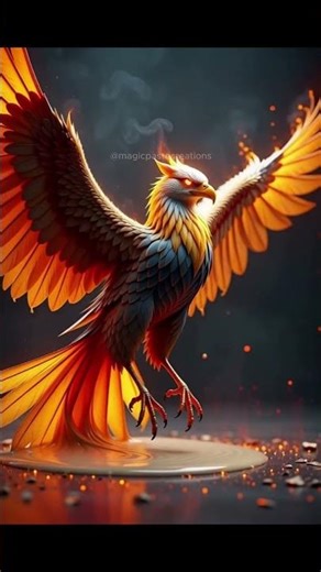 From Toothpaste to Glory: The Phoenix Rises! #phoenix #lore #mythicalcreatures