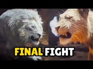 Mufasa Kiros Final Fight Scene || Taka Gets Scar Mufasa The Lion King 🦁⚔🦁