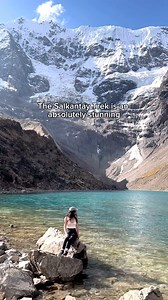 Save this for your bucket list: the Salkantay Trek. This trek is an alternative to the Inca Trail and also ends at Machu Picchu! The classic Salkantay Trek is 5 days long and 42 miles but we did the shortened 4 day version. We went with @salkantaytrekking and had a great experience! As you can see, the views were amazing 🤩 but the guides, chefs, and porters are the people that make this trek. Everything was taken care of for us including a knowledgeable guide, transportation, meals, and comfort