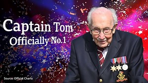 24K views · 1.5K reactions | It's official - Captain Tom Moore, with a little help from Michael Ball OBE and the NHS Voices of Care Choir, has just topped the official UK Top 40 music chart. He's the oldest person ever to be at number one, confirmed BBC Radio 1. He's so far raised nearly £29m for #NHS charities. "It's truly amazing," he said. "A number one song is just out of this world." 拾 bbc.in/2W18NoC | BBC Norfolk | Facebook