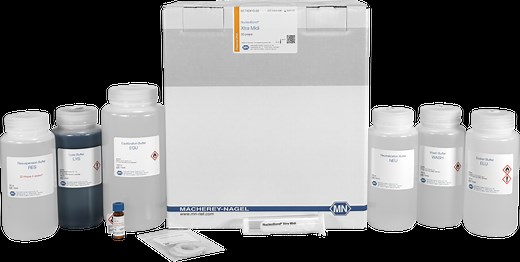 NucleoBond Xtra Midi kit for transfection-grade plasmid DNA