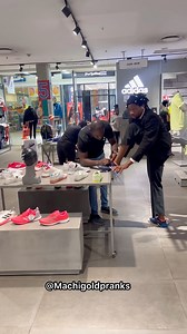 426K views · 10K reactions | JUST WANNA TEST EM SHOESWhat were they thinking?Background song Blessings by @231.jaggarz out now!! Download and enjoy !!! #reels #pranks #Machigoldpranks #viral | Machigoldpranks | Facebook