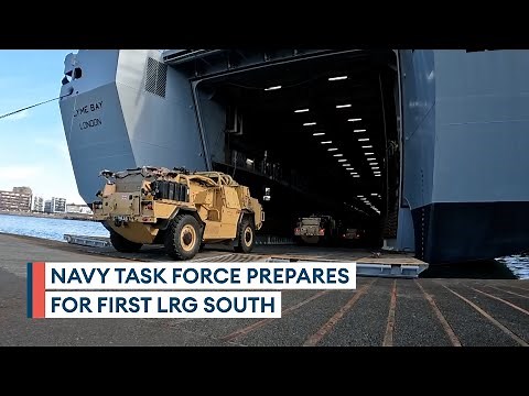 Royal Navy task force gears up for landmark deployment