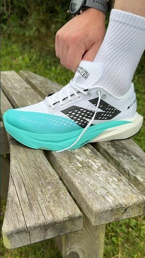 Lacing up with New Balance Pacer v2 🔥 #Running #RunningShoes #Marathon