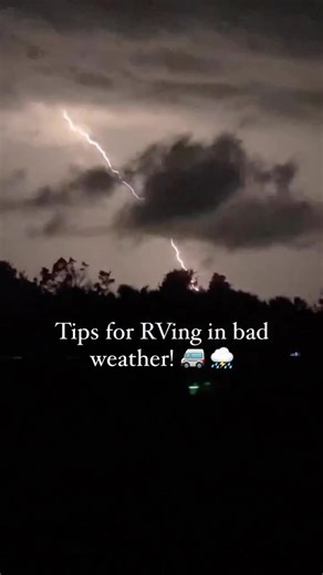 9K views · 11 reactions | Weather changes rapidly RVing. Here are...