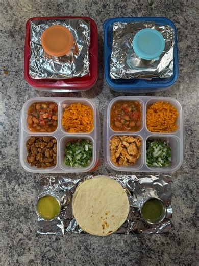 Taco Tuesday calls for street taco lunchables! 🌮 #asmr #lunchables #lunchideas #mealprep #glutenfree | I Am Erin Eller