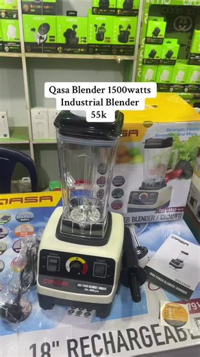 Industrial Blender with 1500 Watts Power and Warranty