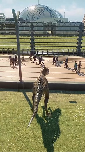 the SCORPIUS REX escapes #animation #dinosaur #jurassicworldevolution2 #scorpiusrex #escape | The Saurian Age | Facebook