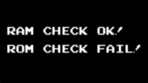 《ROM Check Fail (PC, 2008)》软件读取失败小游戏，一周目通关全流程…… 虽说是缝合怪，但不愧是python带来的复古情怀啊！