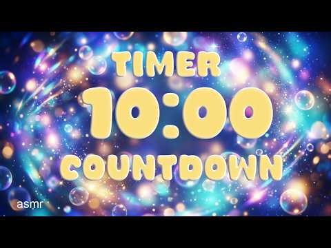 Romantic Bubble Timer | 10 Minutes of Dreamy Sparkles 💕