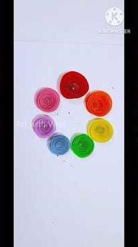 How to Make Easy Rose Flower🌹🥰 #art#craft#DIY#rose#flower#ytshort#viralshort#trending#trendingshort
