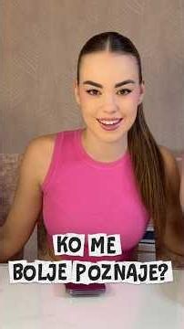 Ko me bolje poznaje? Arija Vs Ina🤪 Ceo klip možete pogledati na kanalu❤️