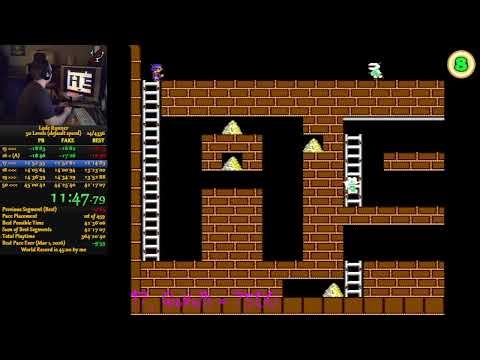 Lode Runner (World Record in 43:52 Any% SpeedRun)