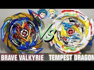 SPARKING VALT VS DRUM! | Brave Valkyrie .Ev' 2A VS Tempest Dragon .Cm 1A | Beyblade Burst Sparking
