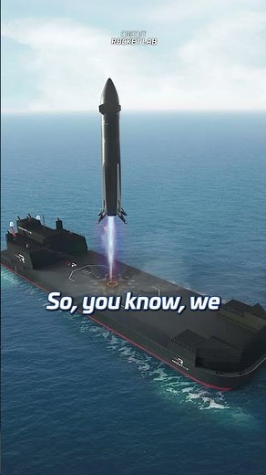 Rocket Lab's Peter Beck on Marine Assets #RocketLab #RKLB #space