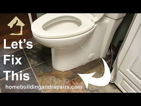 How Partial or Blocked Plumbing Drain Pipe Clog Can Causes Water To Leak Out of Toilet