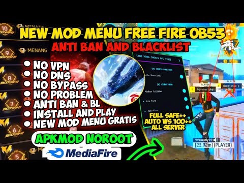 CHEATS FREE FIRE‼️THEKINGCHEATS V235 FULL SAFE😱 ALL SERVER ANTI BAN AND BLACKLIST😘🤩