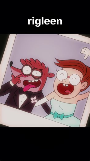 Rigby Eileen, one of the cutest couples in cartoons. Rigby started off as a lazy jerk, Eileen was more quiet and shy but throughout the show you can see they help each other grow especially Rigby. their relationship turned Eileen from just Margaret's friend to one of the main characters of the show. #fyp #eileen #rigby #rigleen #regularshow