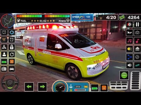 Real Fire Truck City Rescue Simulator - Emergency Ambulance Driving 3D - Android Gameplay