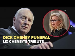 Liz Cheney tells family stories in eulogy to father, former Vice President Dick Cheney