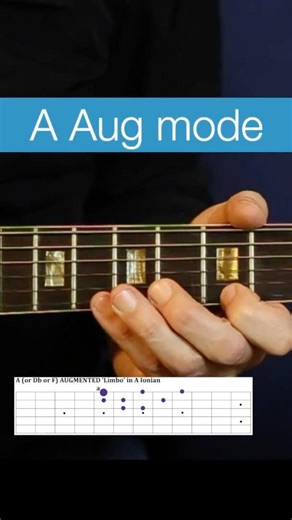 A Augmented mode in A Ionian