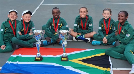 Tennis South Africa U12 Stars Shone Brightly in Maputo