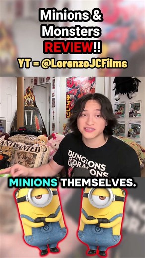 SPOILER FREE REVIEW 🤩 The Characters were GREAT in Minions and Monsters #minions #filmreview #film