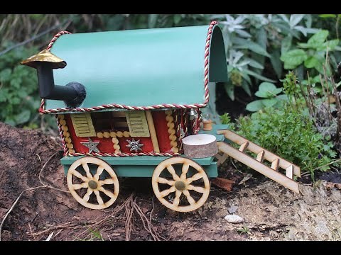 Making a Model Wooden Gypsy Caravan