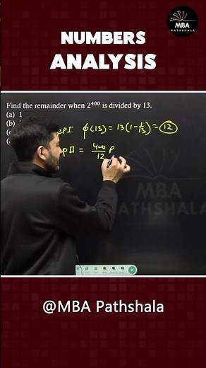 Numbers Analysis Q solve in 3 Easy Steps | 30 Second Magic! ‪@mba_pathshala‬
