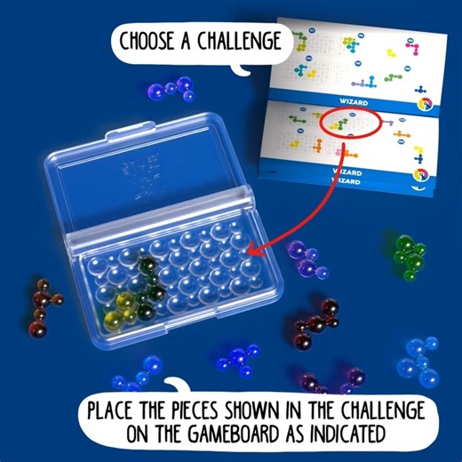 【SG493 IQ Bubbles 智力泡泡樂】 🔎產品詳情: https://shorturl.at/dLbdZ 適合7歲及以上 挑戰: 120 透徹樂趣，敏銳思維！ · 挑戰你的專注力、解難能力和邏輯思考！ · 將所有七彩繽紛透亮的氣泡拼圖塊擺放到遊戲板上。 · 120 個挑戰，5個難度級別。 · 遊戲盒設計方便攜帶，最適合大人及小朋友隨時隨地一起玩耍動腦筋！ ================================ online shop: www.babyboomlearningtoys.com Facebook: @babyboom.learning.co Intagram: @babyboomlearning #SmartGames #SmartGamesHK #Babyboom #puzzlegame #Iqgame #braintraining #travelgame #iqbubbles #FairyTaleFun #LearningThroughPlay #PuzzlePlayAnywhere | Babyboom Learning Co. Ltd