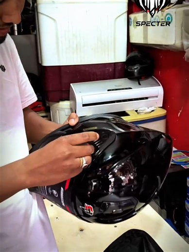 Customer Review, SBH-57 Fighter !! #MotoSpecter #Specter #Helmet #sbh57 #fighter