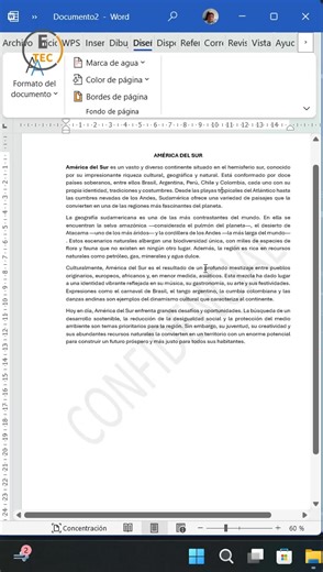 👉 Domina cómo agregar una marca de agua profesional en Word Aprende paso a paso a insertar marcas de agua personalizadas en tus documentos de Word para darles un toque profesional, proteger tu contenido o mostrar tu logotipo. Ideal para informes, trabajos académicos o documentos corporativos. #Word #Ofimática #AprendeConmigo #TrucosDeWord #MarcaDeAgua #Productividad #DocumentosProfesionales #MicrosoftWord #TipsDigitales #Etec #fblifestyle | Etecnology