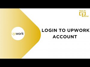 How to Login to Upwork Account
