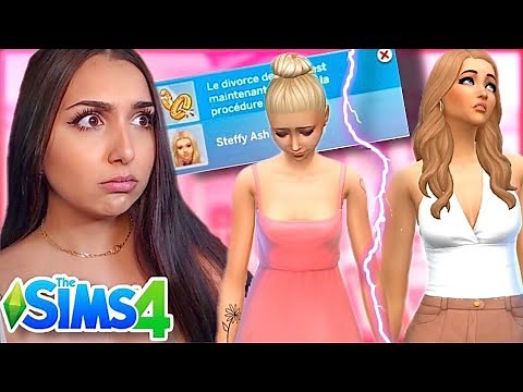DIVORCE ET GARDE PARTAGÉE *squat challenge* EP7 | sims 4
