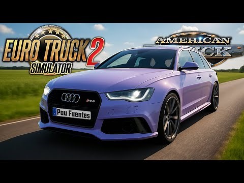 How to Drive CARS in Euro Truck Simulator 2 and American Truck Simulator 🚘 | 2025 Tutorial