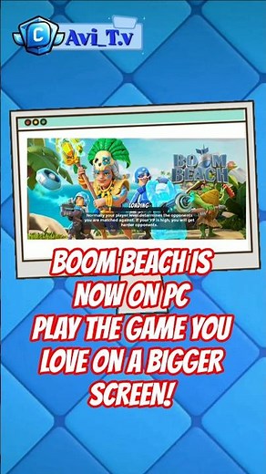 Boom Beach Is Now ON Pc download the game and earn free rewards for the community!