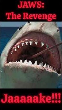 Killer shark eats the man alive! | Jaws: The Revenge #horror #horrormovie #horrormovies #horrorfilm