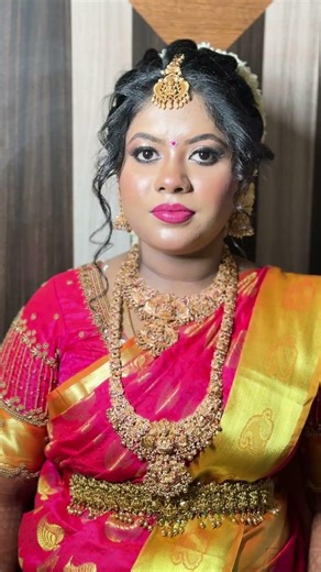 Bride transformation at the end 👰💄