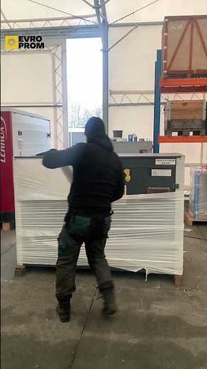 Full inspection and shipment of a CIAT chiller to the client ❄️🚛