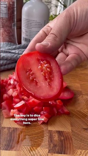 SALAD SHIRAZI with a secret ingredient