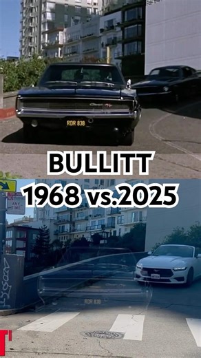 BULLITT (1968) - 57 Years later 🏎️💨#shorts