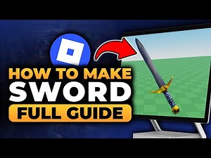 How To Make Sword in Roblox Studio (FAST & EASY) | 100% WORKS | Roblox Studio Make Sword