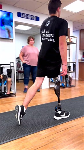 Hemipelvectomy Prosthetic Training: Kristofer’s Control