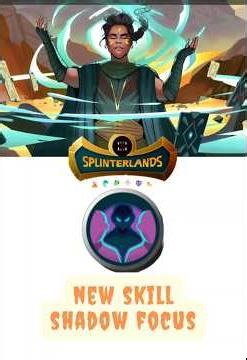 Splinterlands gameplay - Ability Explain for Beginners - Shadow focus