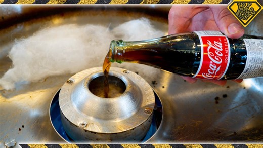 Turning Coke into cotton candy with surprising results