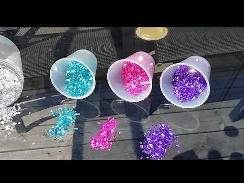 How to colour you broken glass. Video# 88